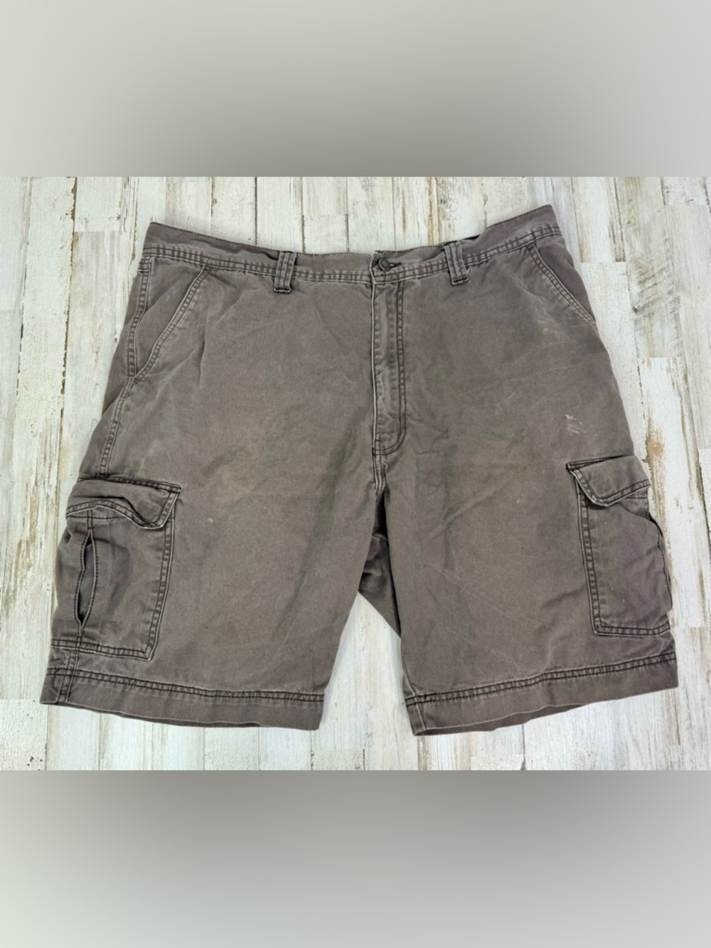 Real Ranch Workwear Cargo Shorts Mens 40 100% Cotton